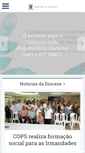 Mobile Screenshot of diocesedetaubate.org.br